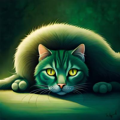 Wondrous Secrets of the Green Cat Species - A Unique Take | Babloo Tips Wondrous Secrets of the Green Cat Species - A Unique Take