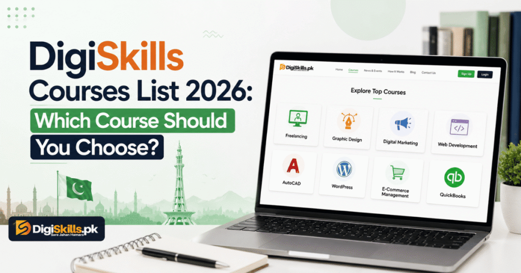 digiskills courses list 2026 pakistan free