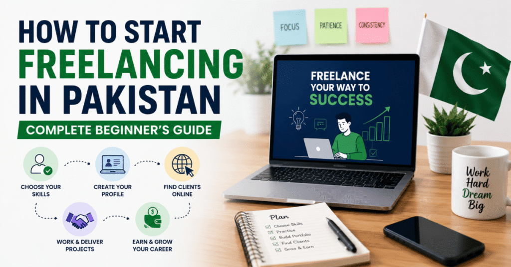 how to start freelancing in pakistan beginner guide